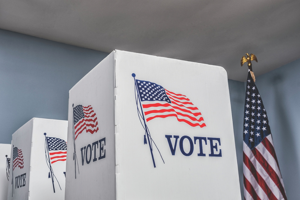 Voting booth