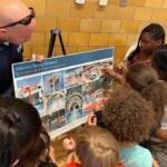 Harrisonburg Parks & Rec Deputy Director Scott Erickson gets community members’ feedback at a past Parks & Rec engagement meeting.