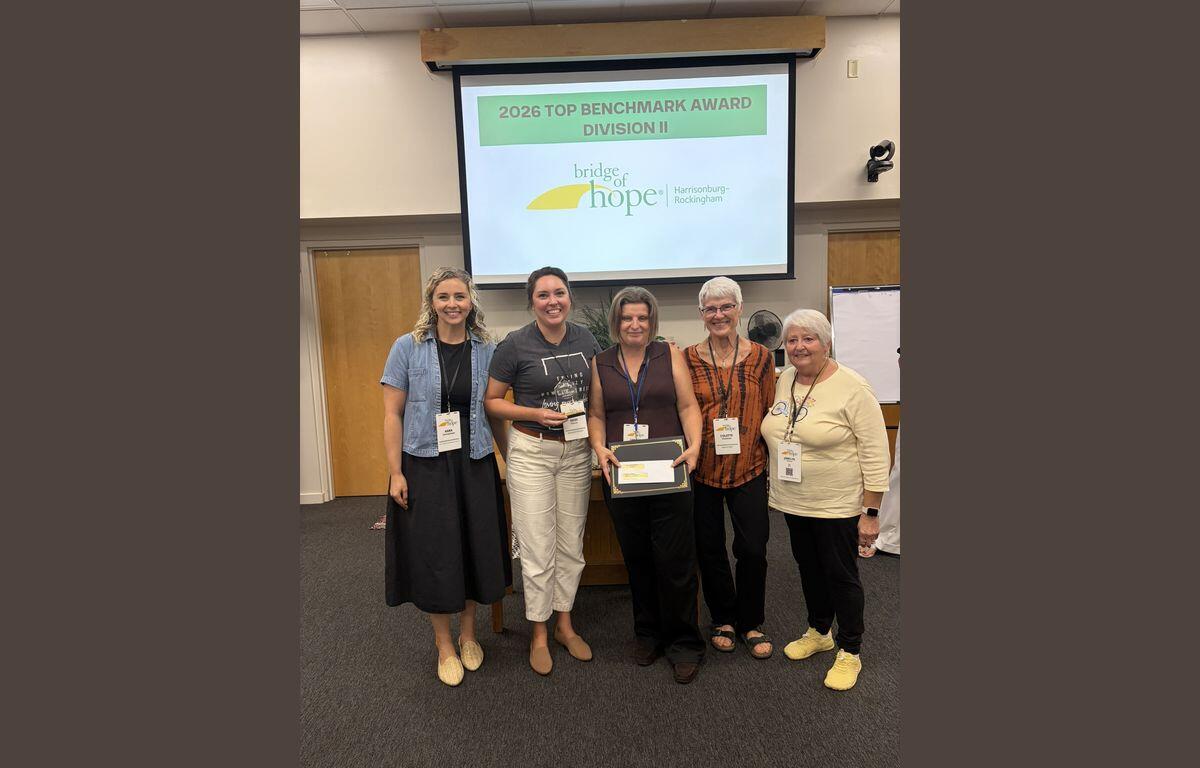 From left to right: Kara Zimmerman, Church Engagement & Development Director, Heidi Hoover, Executive Director, Carolyn Nutter, Program Director, Colette Hostetler, Board Chair, Jerrilyn Macdanel, Board Member.