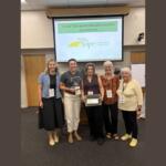 From left to right: Kara Zimmerman, Church Engagement & Development Director, Heidi Hoover, Executive Director, Carolyn Nutter, Program Director, Colette Hostetler, Board Chair, Jerrilyn Macdanel, Board Member.