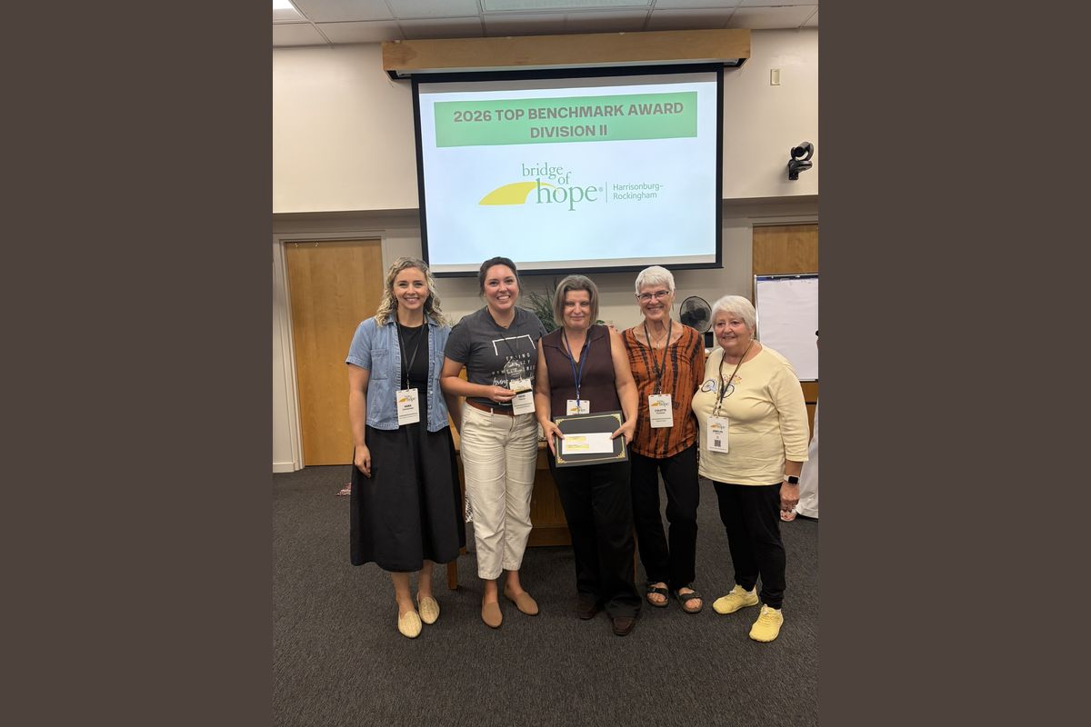 From left to right: Kara Zimmerman, Church Engagement & Development Director, Heidi Hoover, Executive Director, Carolyn Nutter, Program Director, Colette Hostetler, Board Chair, Jerrilyn Macdanel, Board Member.