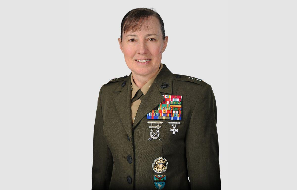 Marine Corps Maj. Gen. Julie Nethercot
