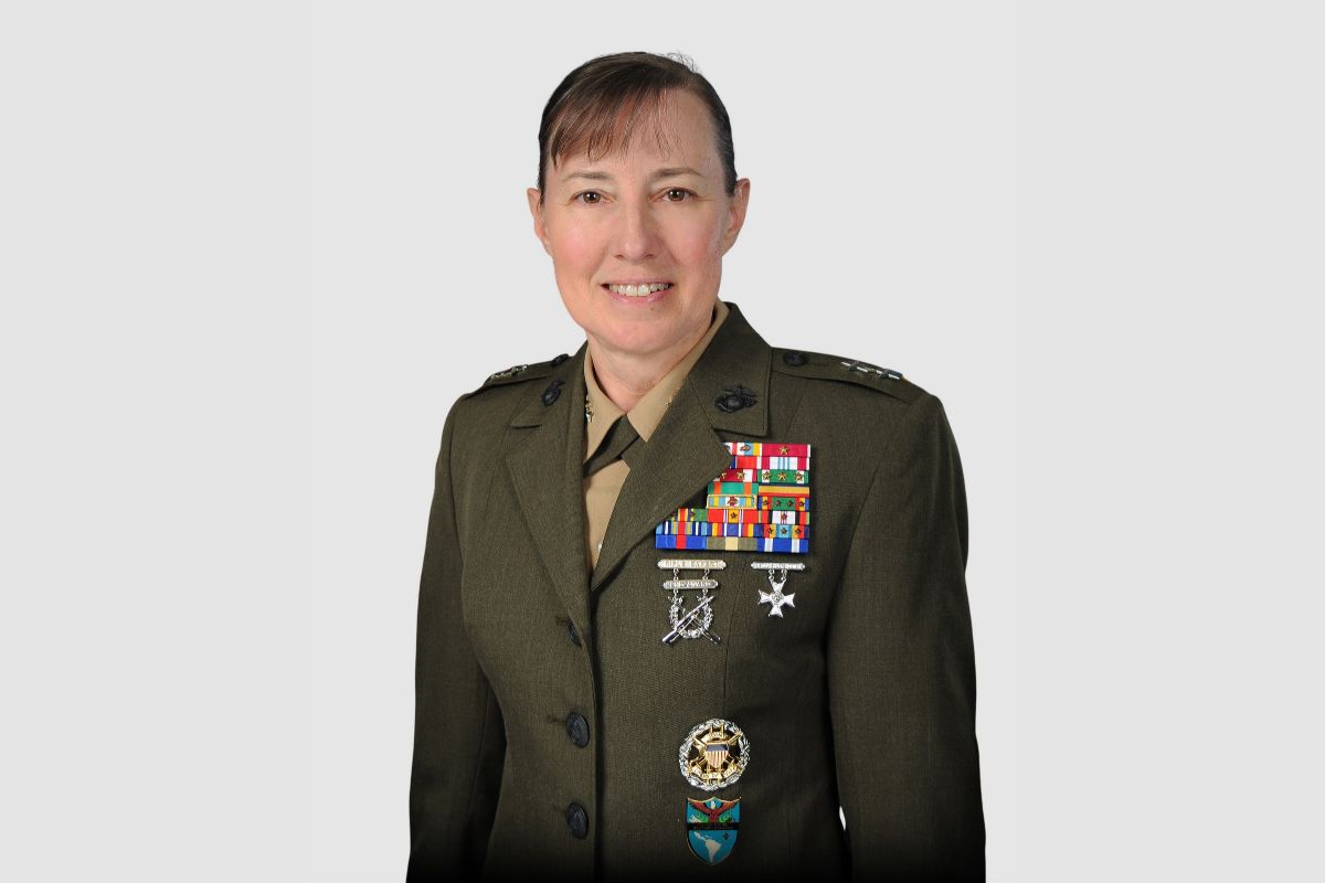 Marine Corps Maj. Gen. Julie Nethercot