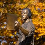 James Madison statue on East Campus