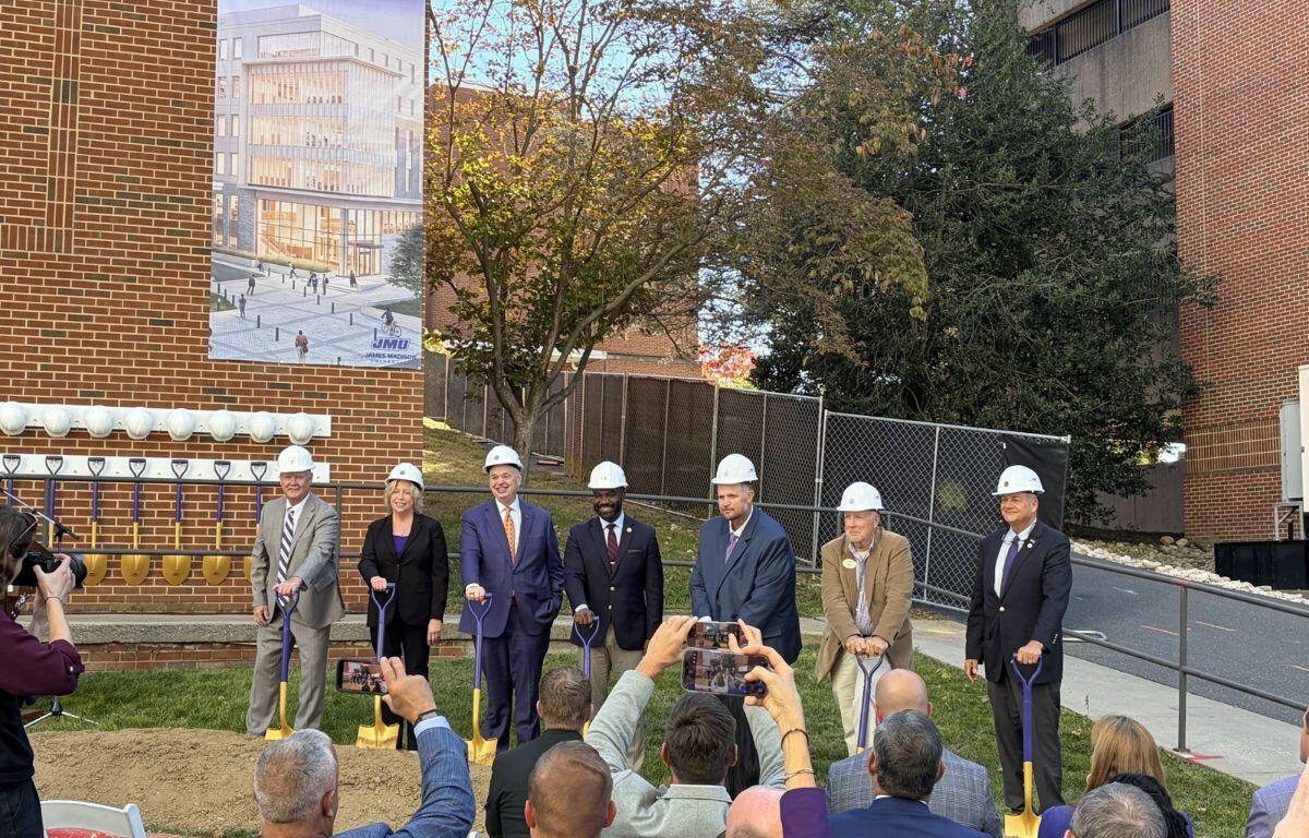 Groundbreaking ceremony for the new Health and Behavioral Studies Building