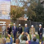 Groundbreaking ceremony for the new Health and Behavioral Studies Building