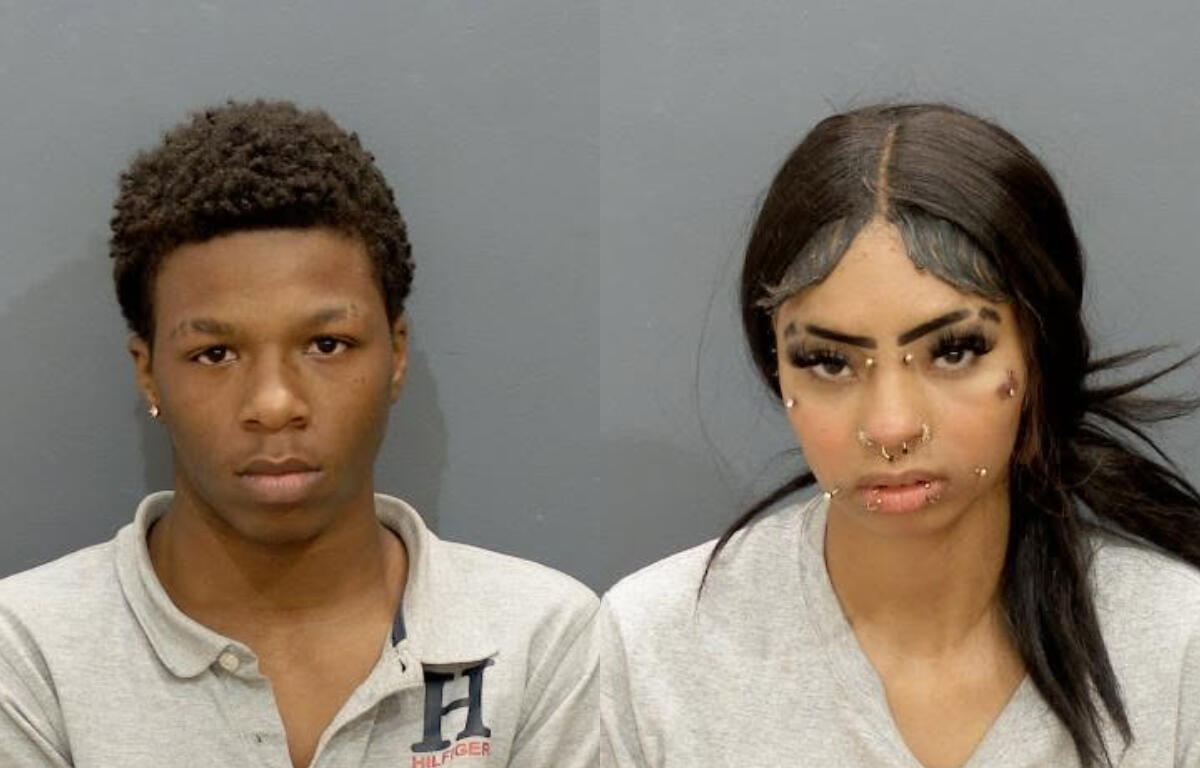 Mugshots of Amiziah L. Barbour and Niyanna Berkley